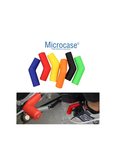Esnek Silikon Motosiklet Vites Kolu Çorabı Ayakkabı Koruyucu-al4956 Standart