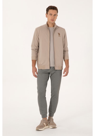 U.s. Polo Assn. Erkek Vizon Eşofman Altı 50316347-vr052 Vizon