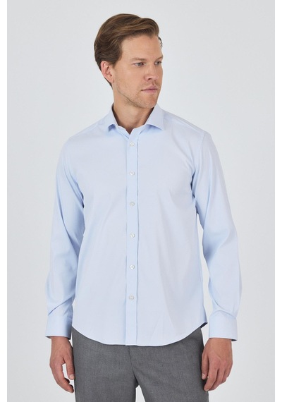 İmza Koyu Mavi Yarım İtalyan Yaka Cepsiz Gabardin Uzun Kol Slim Fit Esnek Gömlek 1004250235 Koyu Mavi İmza Koyu Mavi Yarım İtalyan Yaka Cepsiz Gabardin Uzun Kol Slim Fit Esnek Gömlek 1004250235 Koyu Mavi
