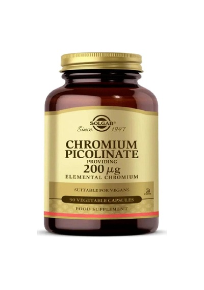 Solgar Chromium Picolinate 90 Adet