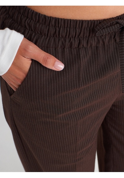 Dilvin 72164 Pijama Pantolon-kahve Kahve
