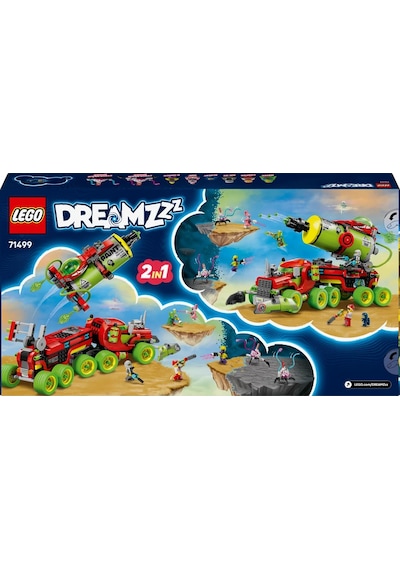 LEGO® DREAMZzz™ Mateo’nun Sprey Boya Kamyonu 71499 - 9 Yaş ve Üzeri Çocuklar için Yaratıcı Oyuncak Yapım Seti (929 Parça)