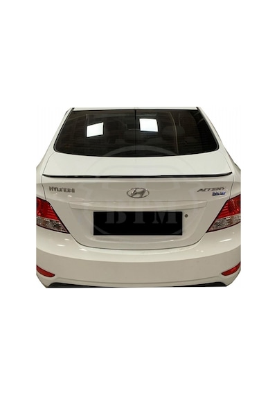 Hyundai Accent Blue 2011-2018 Piano Black Bagaj Spoiler