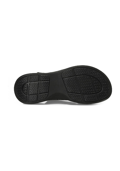 Polaris 327606.z Grı Kadın Kalın Taban Sandalet 000000000102251371 Gri