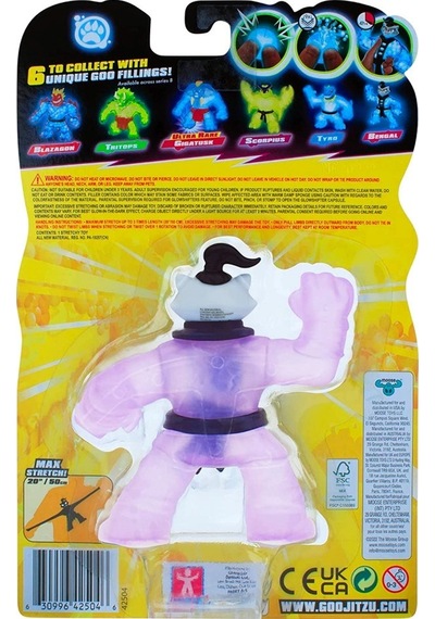 Goojitzu Tekli Figür Glowshifter Karanlıkta Parlayan Bengal