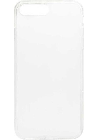 Apple Uyumlu iPhone 8 Plus / 7 Plus Kilif Seffaf Silikon Hibrit Case 423501904