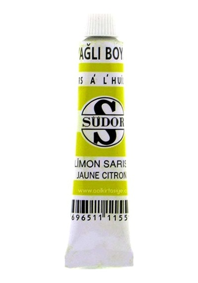 Südor Yağlı Boya Tüp 9ml Sarı - 4 Adet