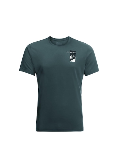 Jack Wolfskin 1809941 Vonnan S/S Graphic T M Erkek Tişört 001