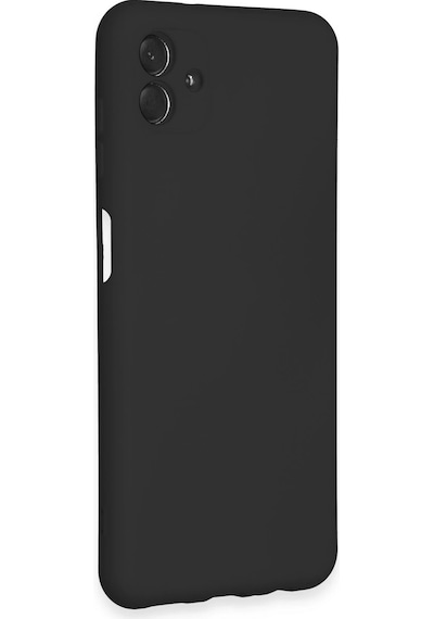 Newface - 136 - Samsung Galaxy A04e Kılıf Nano İçi Kadife Silikon - Metemıx - - Siyah Sıyah