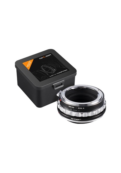 K&f Nikon - Canon Rf Lens Adaptör Nikon Lens - Canon Rf Body