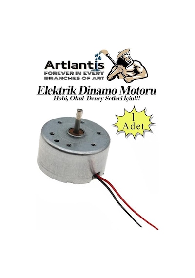 Dinamo Motoru 6 V 1 Adet Elektrik Üreten Motor Eğitici Hobi Deney Okul Elektrik Motoru Deneyler İçin