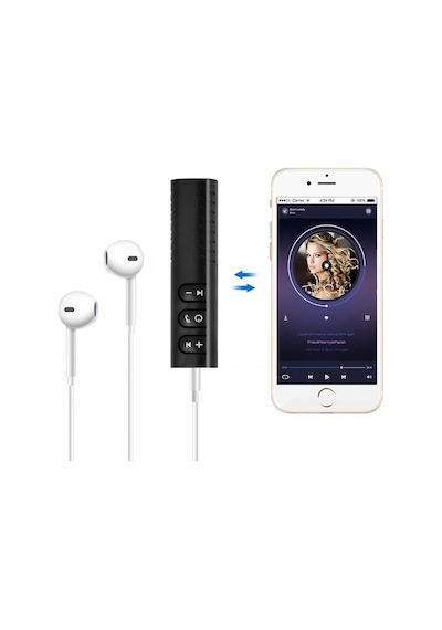 Kablosuz Aux Araç Kiti Bluetooth 5.0 Alıcı Adaptörü 3.5mm Jack