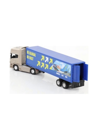 Welly 1:64 Scania V8 R 730 Metal Çek Bırak Oyuncak Tır Transporter Lisanslı