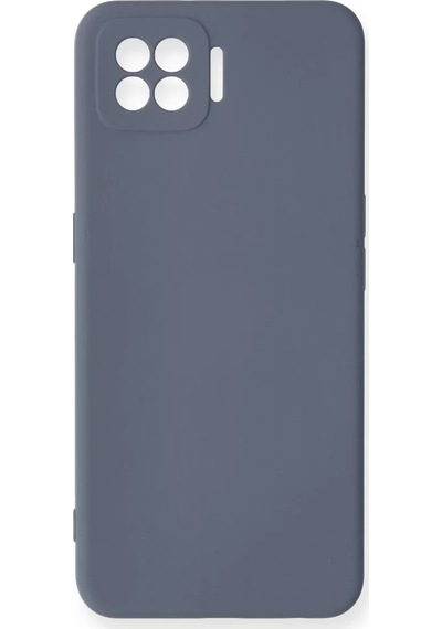 Newface Oppo A73 Kılıf Nano İçi Kadife Silikon - Gri