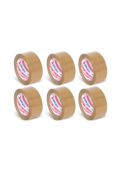 24 Adet 45 Mm X 100 Mt Kahve Koli Bandı, Güçlü Yapıştırma 10