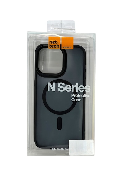 Nettech Apple Uyumlu  iPhone 15 Pro Max Mat Renkli Magsafe Arka