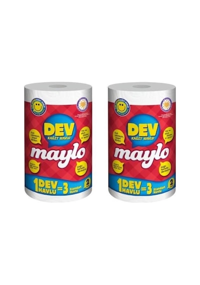 Maylo Dev Kağıt Havlu 2 Paket