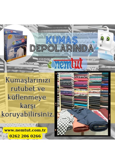 Nem Tutucu Rutubet Emici Kötü Koku Giderici Küf Korozyon Engeller