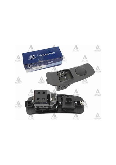 Düğme Cam Açma Kmy 12 Sol Çerçevesiz 93570-4f101gv2