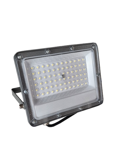 Dış Mekan Slim Led Projektör 50 Watt Yüksek Lümenli Beyaz Işık