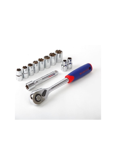 Workpro Wp202558 12 Parça 1/2 Cr-v Metrik Profesyonel Lokma Takımı Fr Wp202558