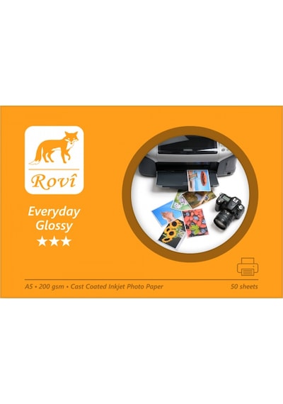 Canon HP Epson Uyumlu 15X21 A5 200 G Fotoğraf Kağıdı 100 Adet