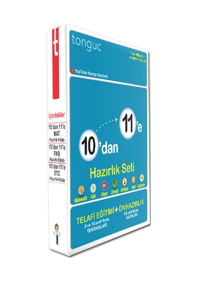 Tonguç Akademi 11. Sınıf 10 Dan 11 E Hazırlık Seti 3 Kitap