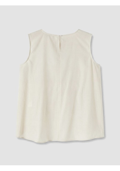 Lcw Vision Beyaz Bisiklet Yaka Peplum Bluz