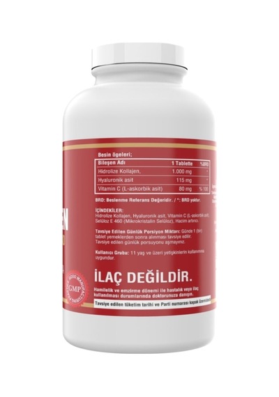 Glucosamine Chondroitin Msm Hyaluronic Acid 300 Tablet Hidrolize Collagen Cvit 300 Tablet
