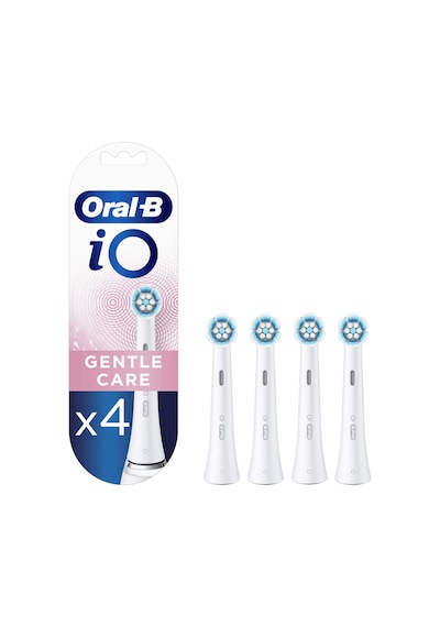 Oral-B iO Gentle Care Diş Fırçası Yedek Başlığı Beyaz 4'lü