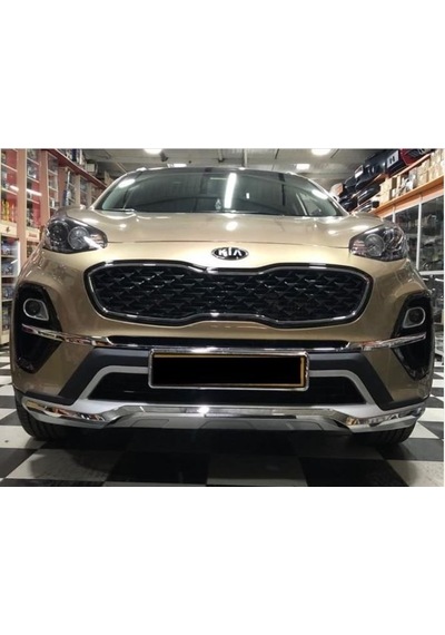 Kia Sportage Ön Ve Arka Tampon Koruma Difüzör 2019+ Makyajlı Kasa