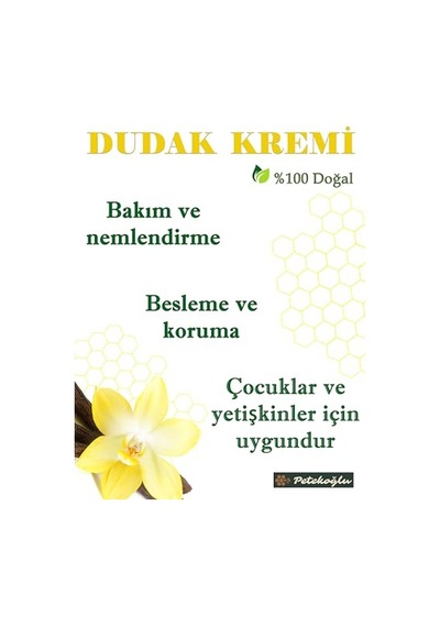 Adet Propolis Bal Shea Hindistan Cevizi Yağı Zeytinyağı Aynısefa Yağı Vanilya Yağı El Yapımı Dudak Kremi