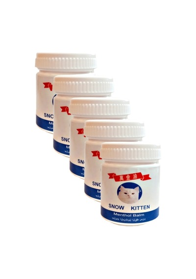 Hintohu Menthol Balm Snow Kitten 50 Ml 5 Adet Toplam 250 Ml