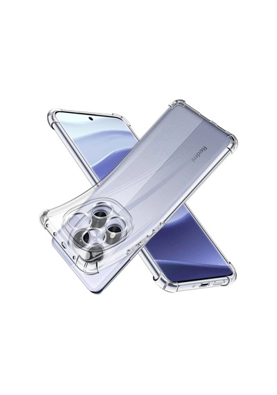 Xiaomi Redmi Note 14 Pro 5g Kılıf Lüx Şeffaf Silikon -