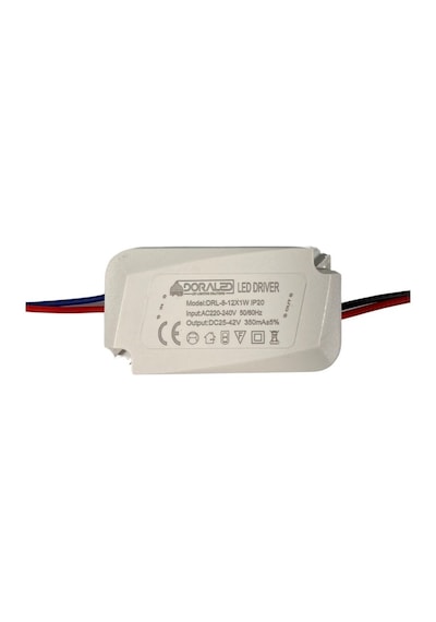 8-12X1W 350Ma 25-42V Power Led Driver IP20 Power Led Sürücü