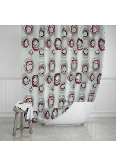 Evdy Çamaşır Makinesi Örtüsü 4954 Model Bordo Renk Çok Renkli