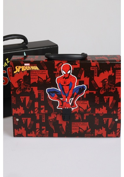 X Dekomus Lisanslı Hero Strike Collection Spiderman Saplı Çanta Tekli Altın