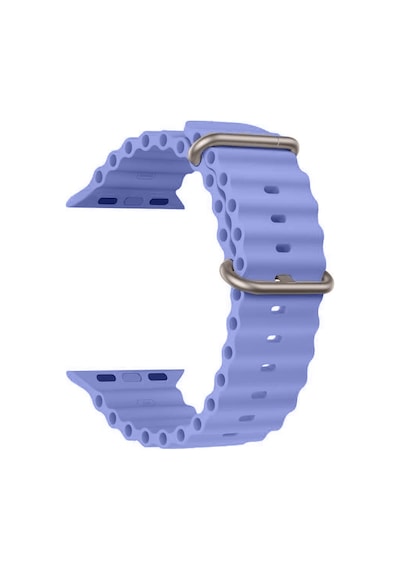 Fitcase Apple Uyumlu  Watch 42/44/45/49 MM Ocean Silikon Kordon