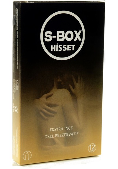 S-Box Feel Hisset Extra İnce Prezervatif 12'li