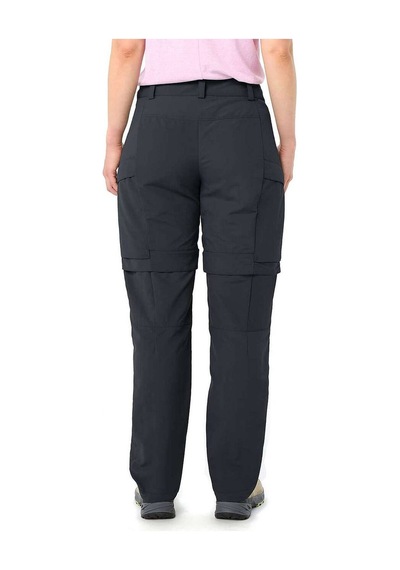 Vaude Neyland Zip-off Kadın Kargo Pantolon 48524 Phantom Black