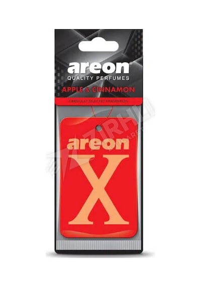 5 Adet Areon X Apple Cinnamon Kırmızı- Turuncu Oto Araç Kokusu Diğer