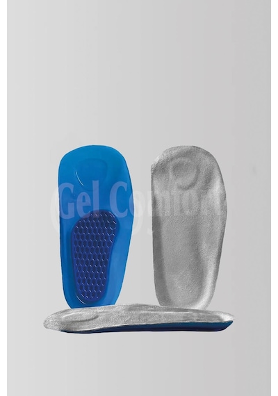 Gel Comfort GC20 Ark Destekli Yumuşak Jel Ortopedik 3/4 Konfor Tabanlık