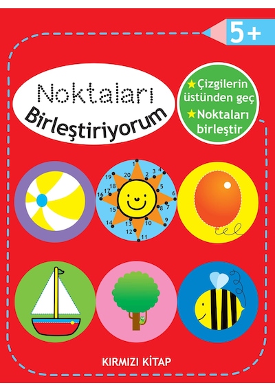 Noktaları Birleştiriyorum - Kırmızı +5 Yaş - Rxlu-590087