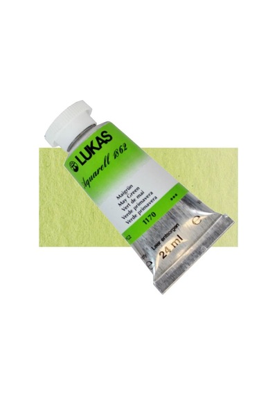 Lukas Aquarell 1862 Artist 24ml Sulu Boya 1170 May Green Seri 2