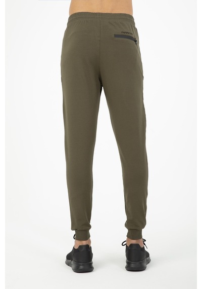 Maraton Sportswear Regular Erkek Ribana Paça Basic Açık Haki Eşofman Altı 18102-açık Haki Açık Haki