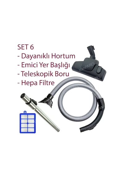 Philips Uyumlu Fc 9205 Marathon Süpürge Hortumu Başlığı Filtresi Borusu