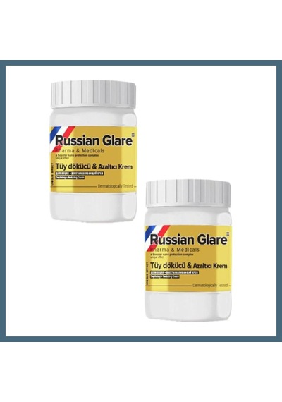 Agc Uygun Sepet Süper Rus Merhemi Istenmeyen Tüyleri Dökücü Ve Azaltıcı Krem 50ml X 2 Adet Agc