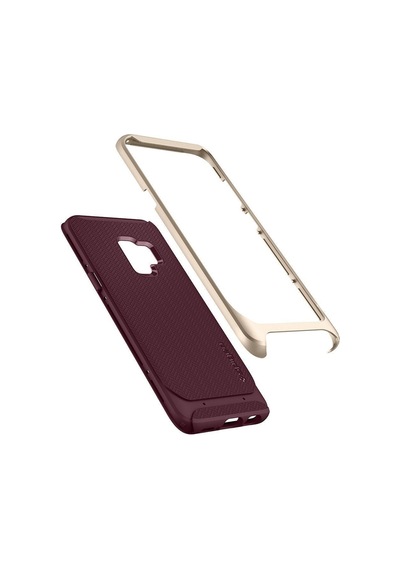 Spigen Galaxy Uyumlu S9 Kılıf Neo Hybrid Burgundy