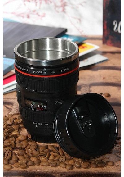 Senon Objektif Kupa Lens Kupa Kahve Ve Çay İçin Termos Kupa Fotoğ Diğer