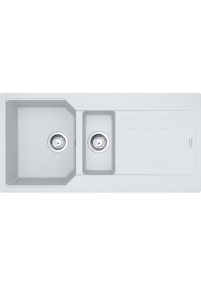 Franke Urban UBG 651-100 Bianco Granit Eviye - Active Plus Doccia 2.0 Batarya Seti
